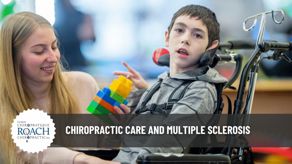 woman helping young person in wheelchair with multiple sclerosis