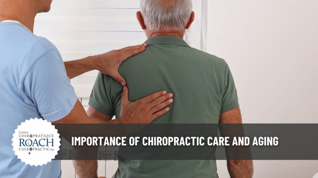 an older man receiving chiropractic care