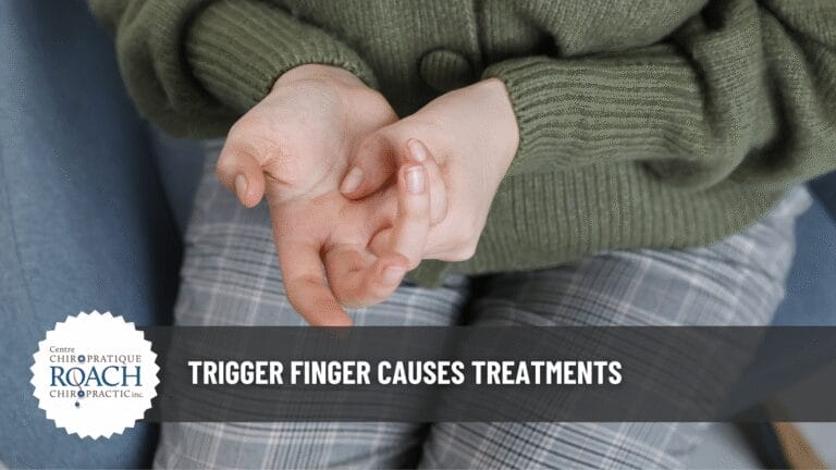 a person holding their hand in pain, experiencing trigger finger symptoms