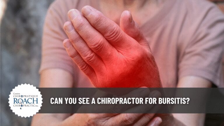 a person holding their hand in pain experiencing bursitis
