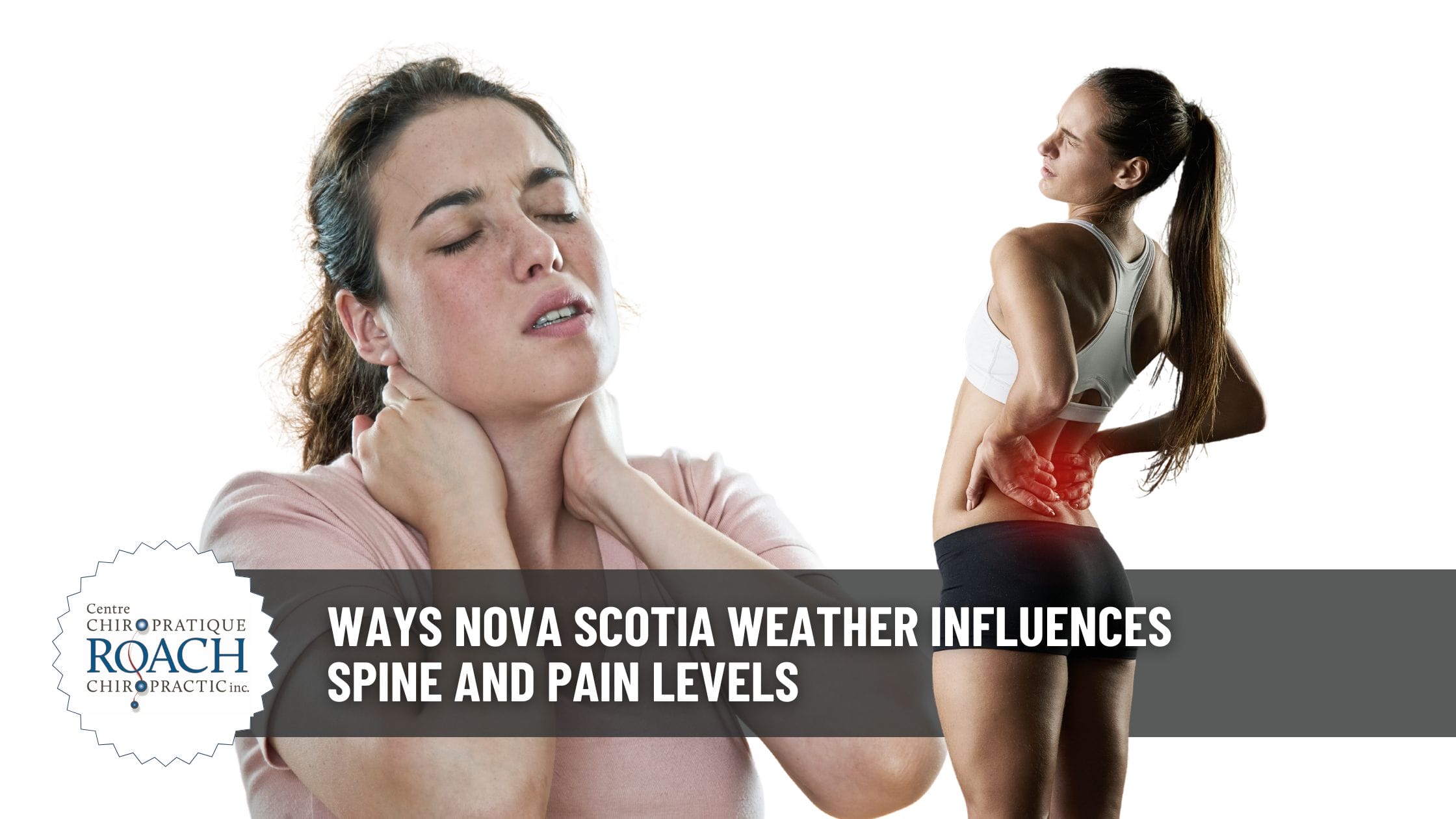 2 women experiencing pain from weather changes.